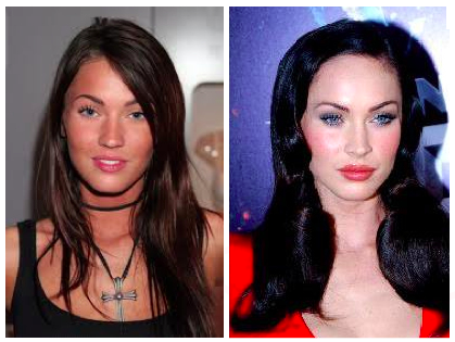 megan fox before and after weight loss. Megan Fox, starting to